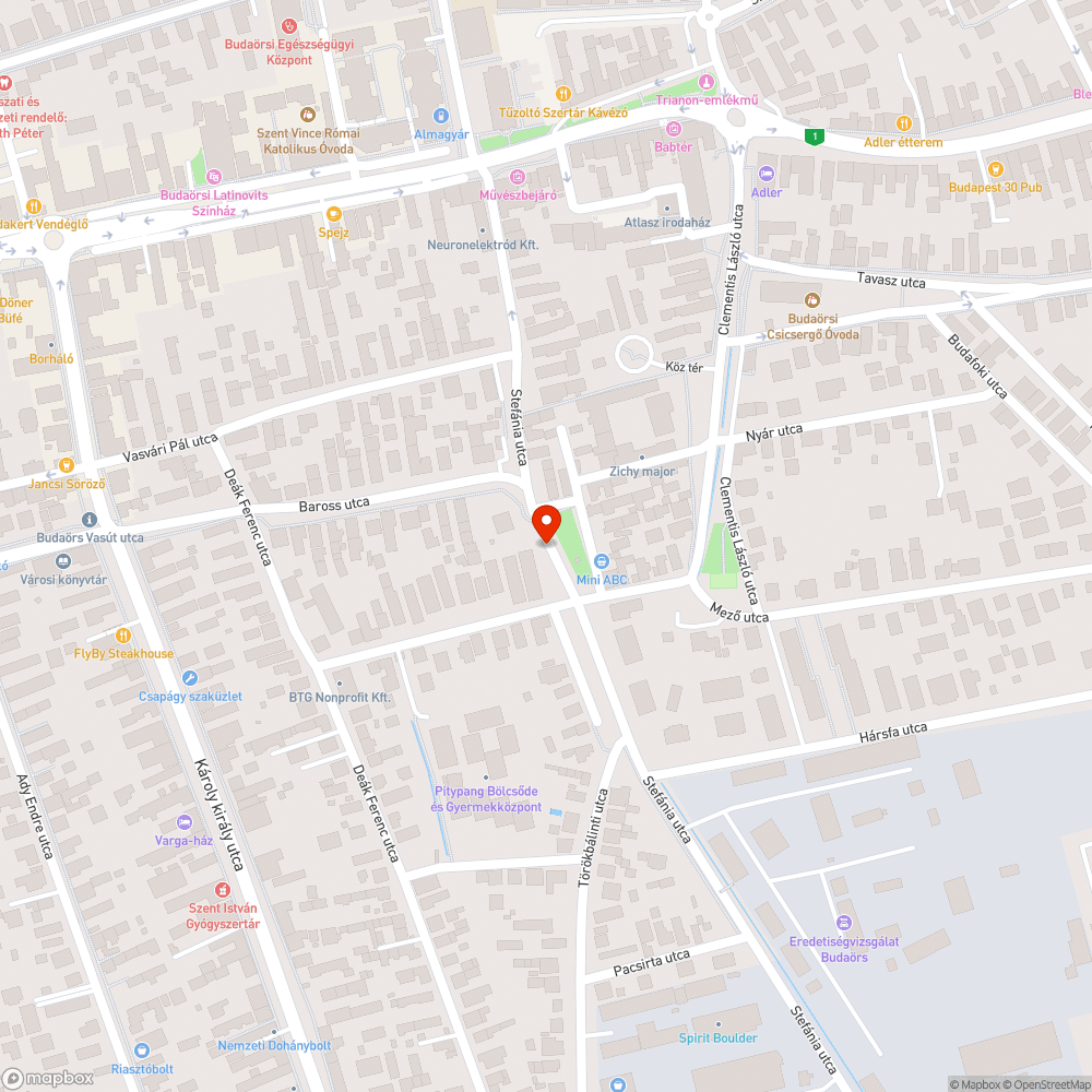 Üres oszlop bejelentés helye