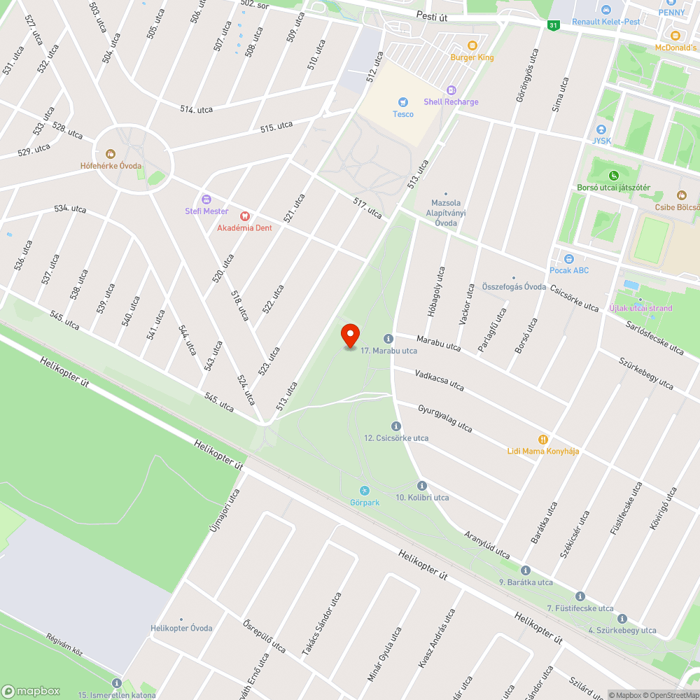 Összefirkált kutyafuttató tábla bejelentés helye