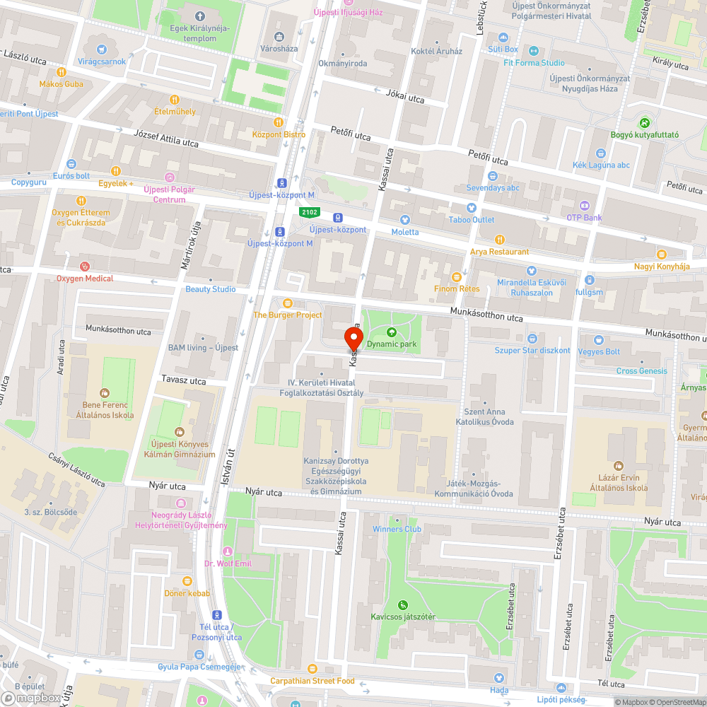 Durva, kerékgyilkos kátyu. bejelentés helye