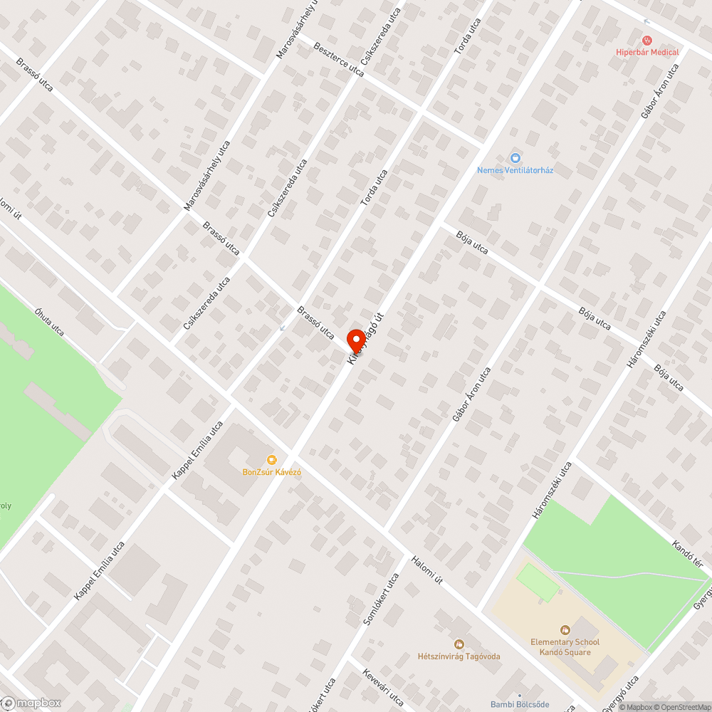 Két hete elhagyott autó bejelentés helye