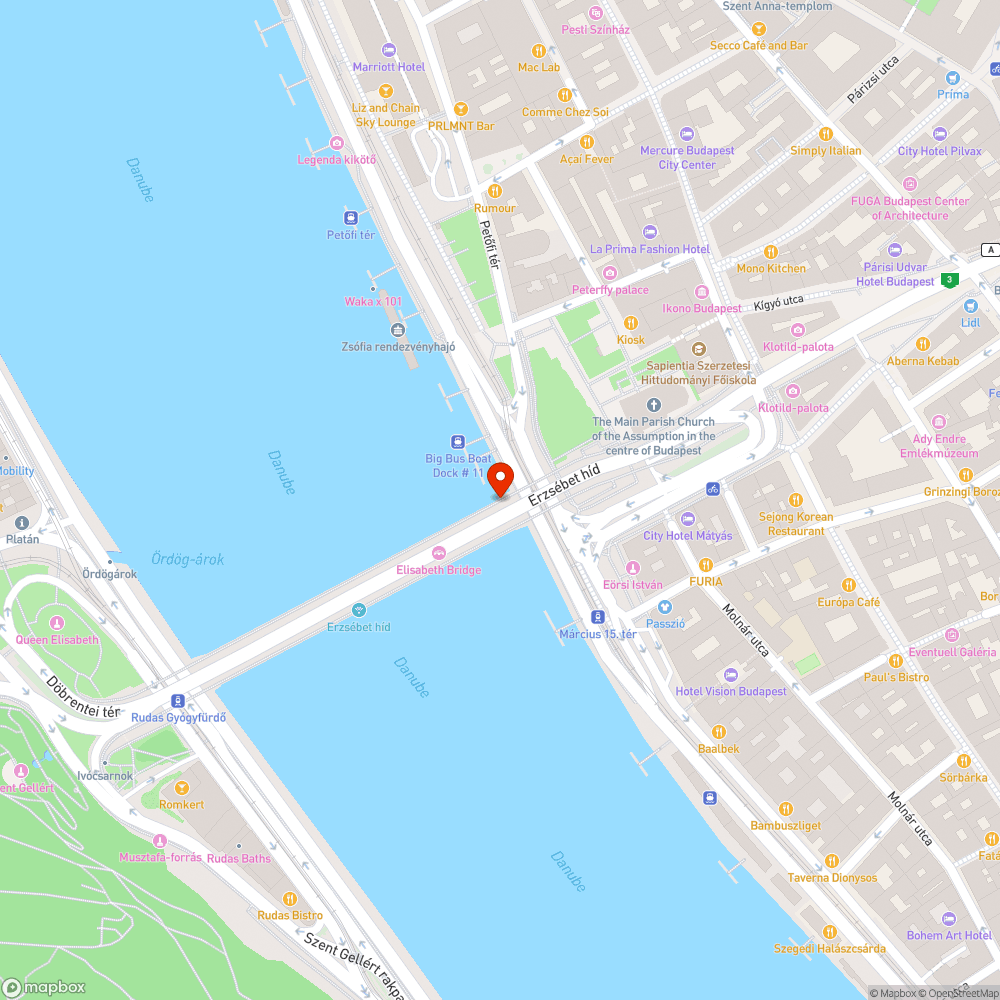 Szemetes a hídkorlátnál bejelentés helye