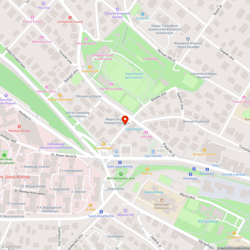 Két helyen felnyomott járda bejelentés helye