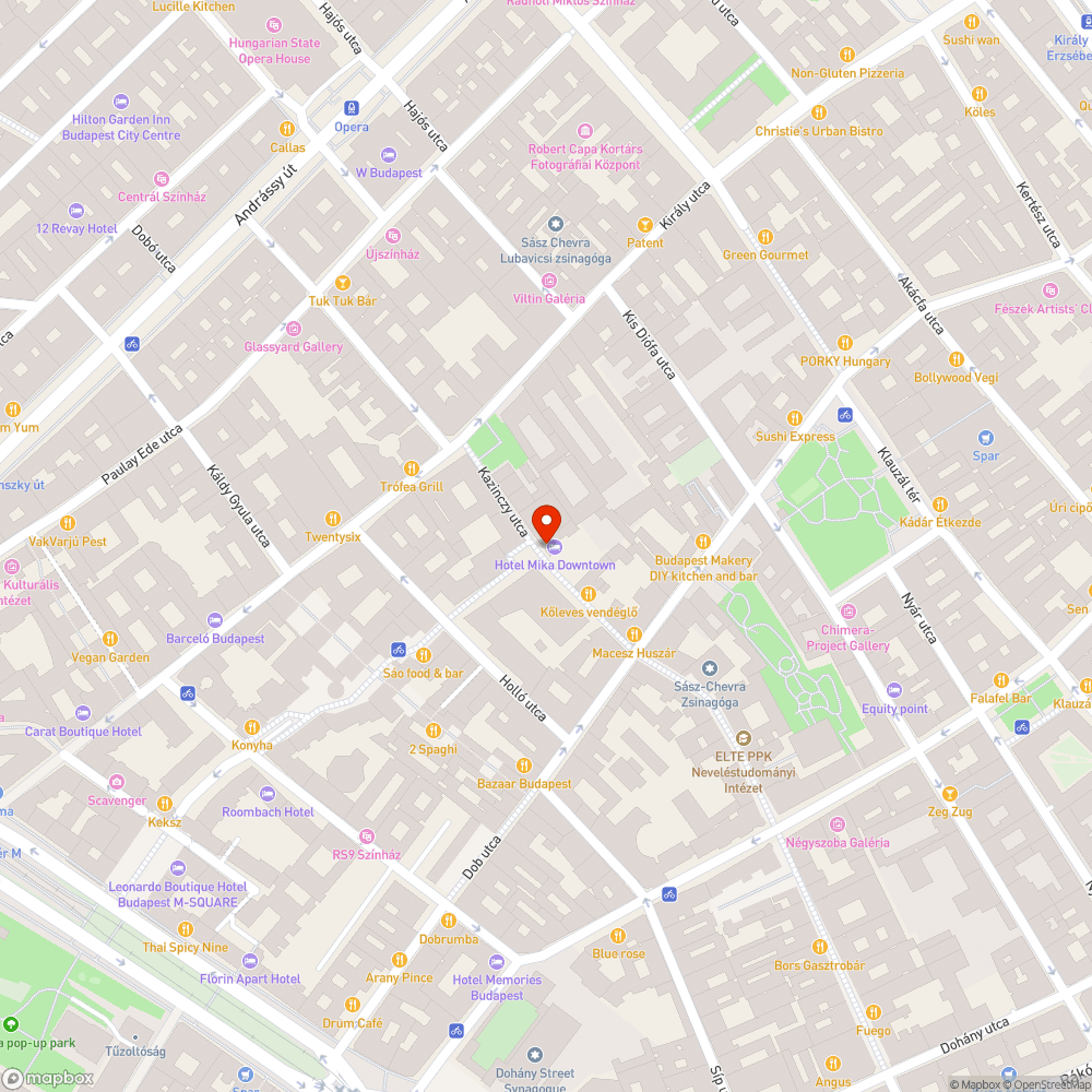 Szemeteskuka a járdán bejelentés helye