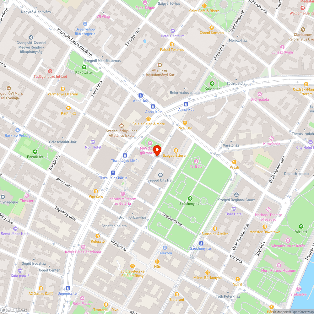 Lecsúszott táblák, megdőlt oszlop bejelentés helye