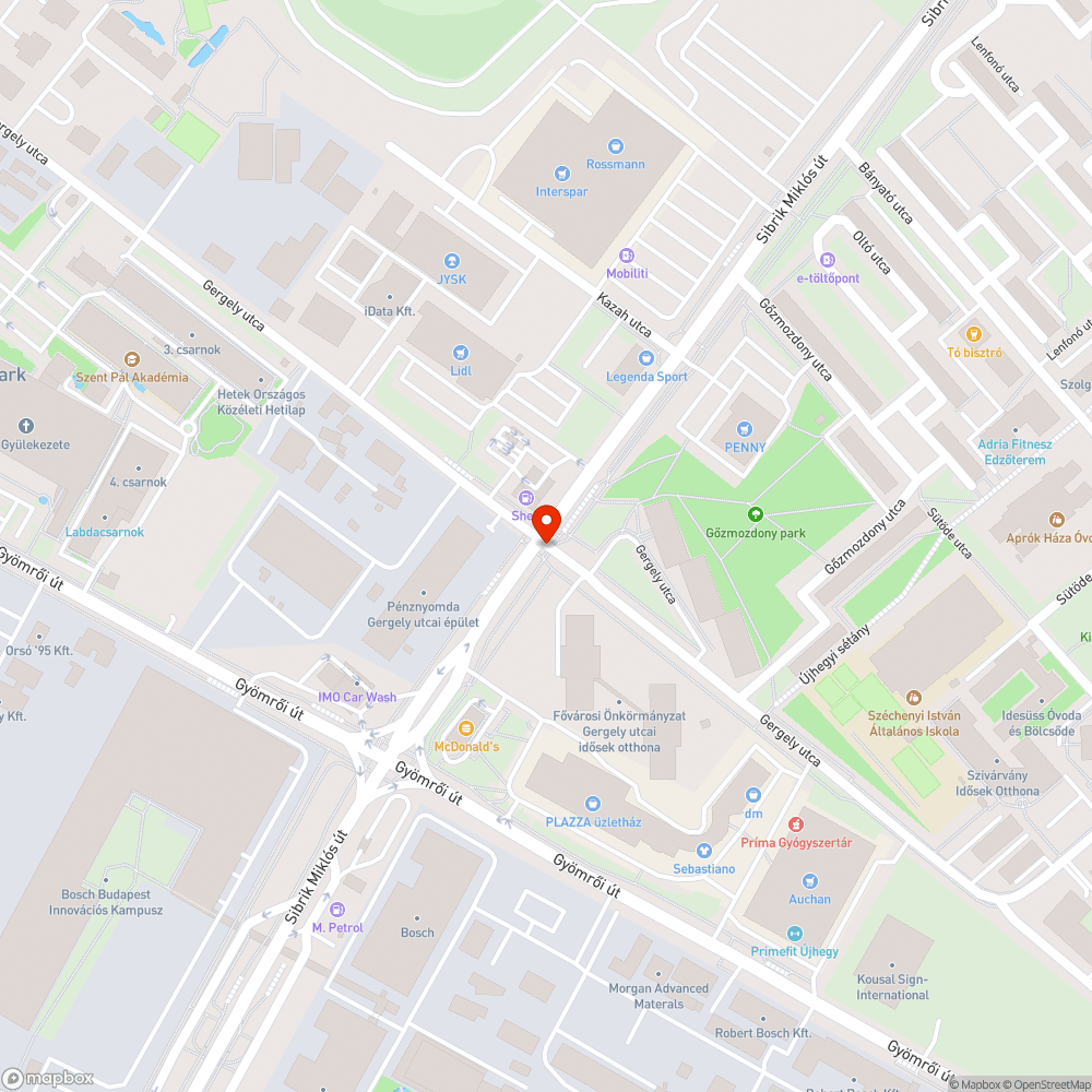 Leesett lámpabúra bejelentés helye