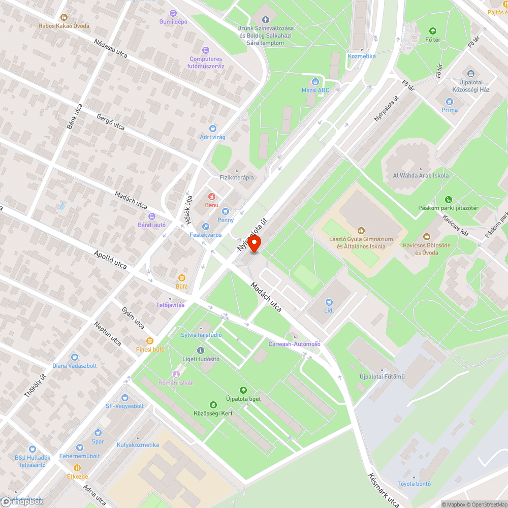 "Balra kanyarodni tilos" tábla hiánya a XV. kerületben bejelentés helye