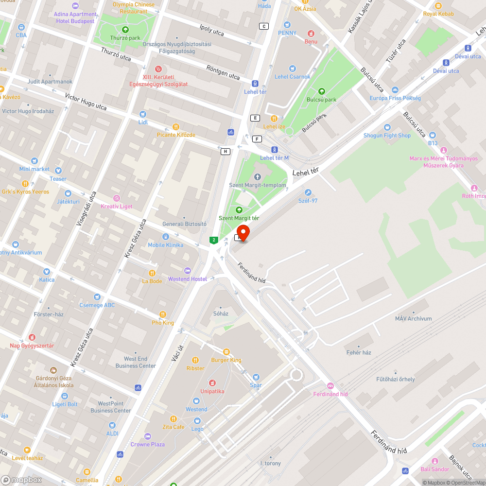 Üres fahely bejelentés helye