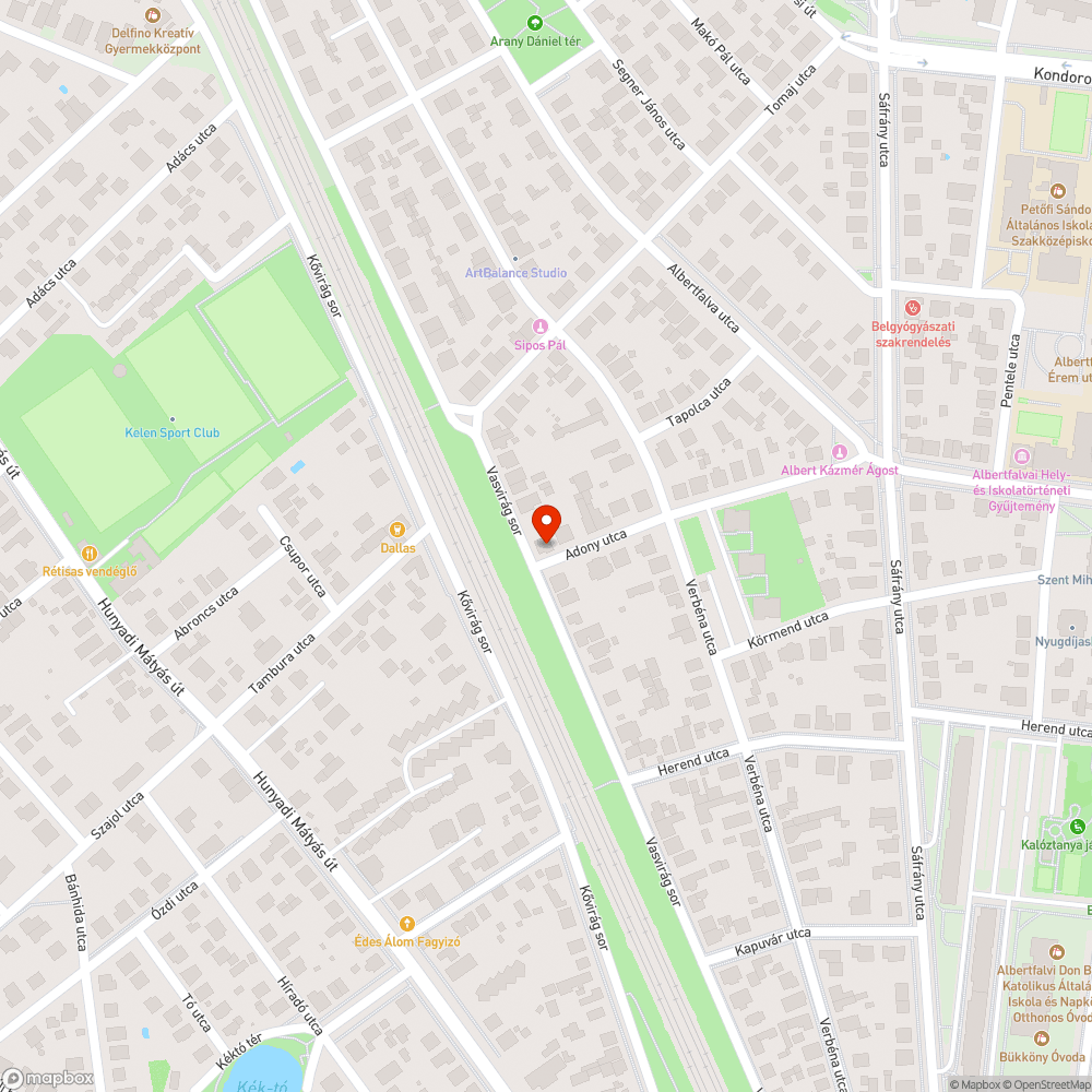 Csöpögő tűzcsap bejelentés helye