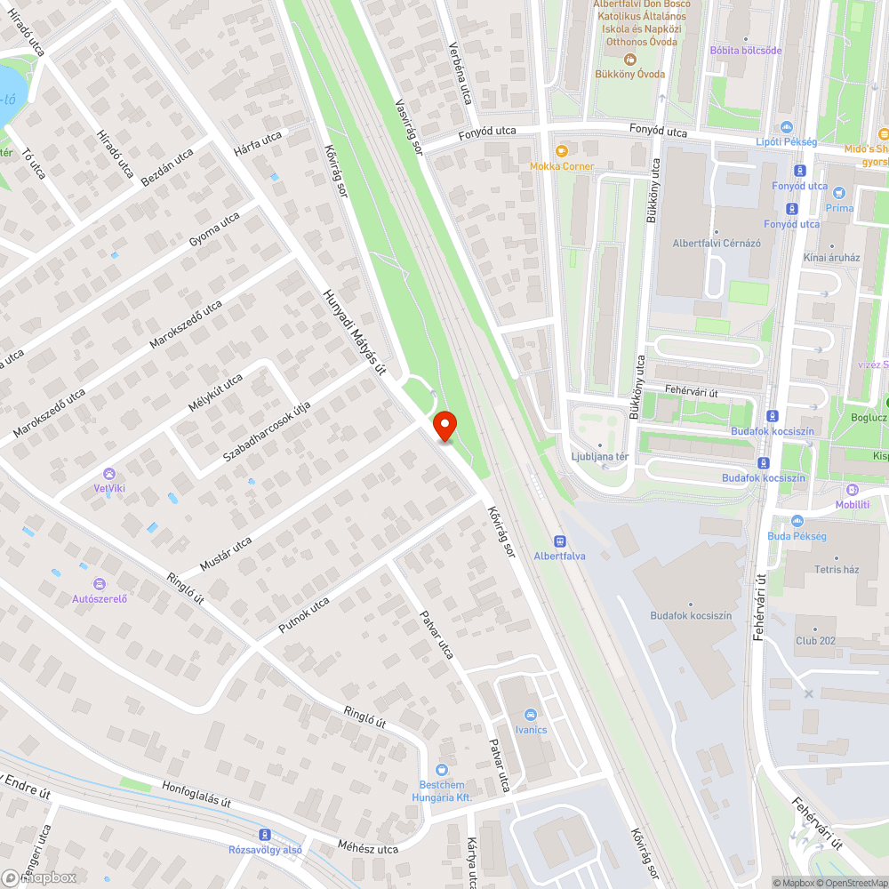 Járdát benőtt növényzet bejelentés helye