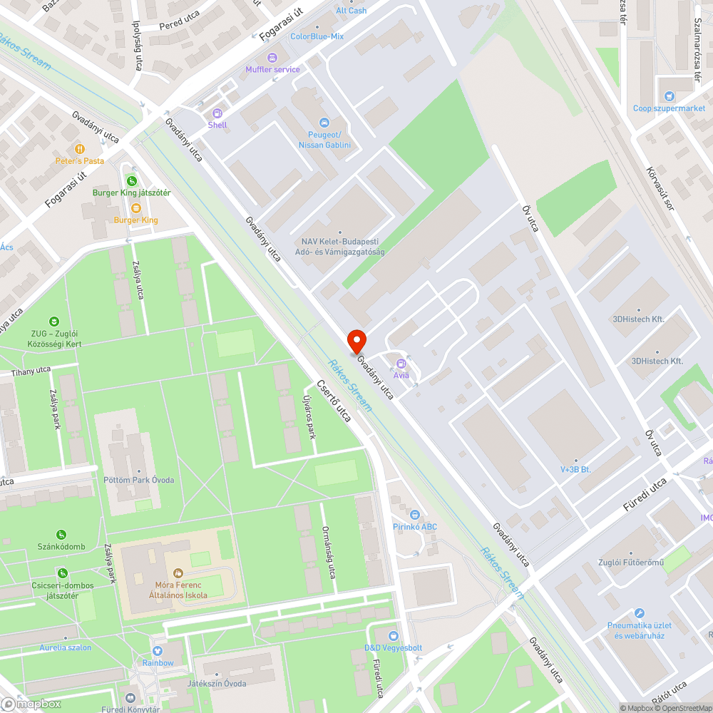 Rozsdás, rég nem használt hirdető keret bejelentés helye