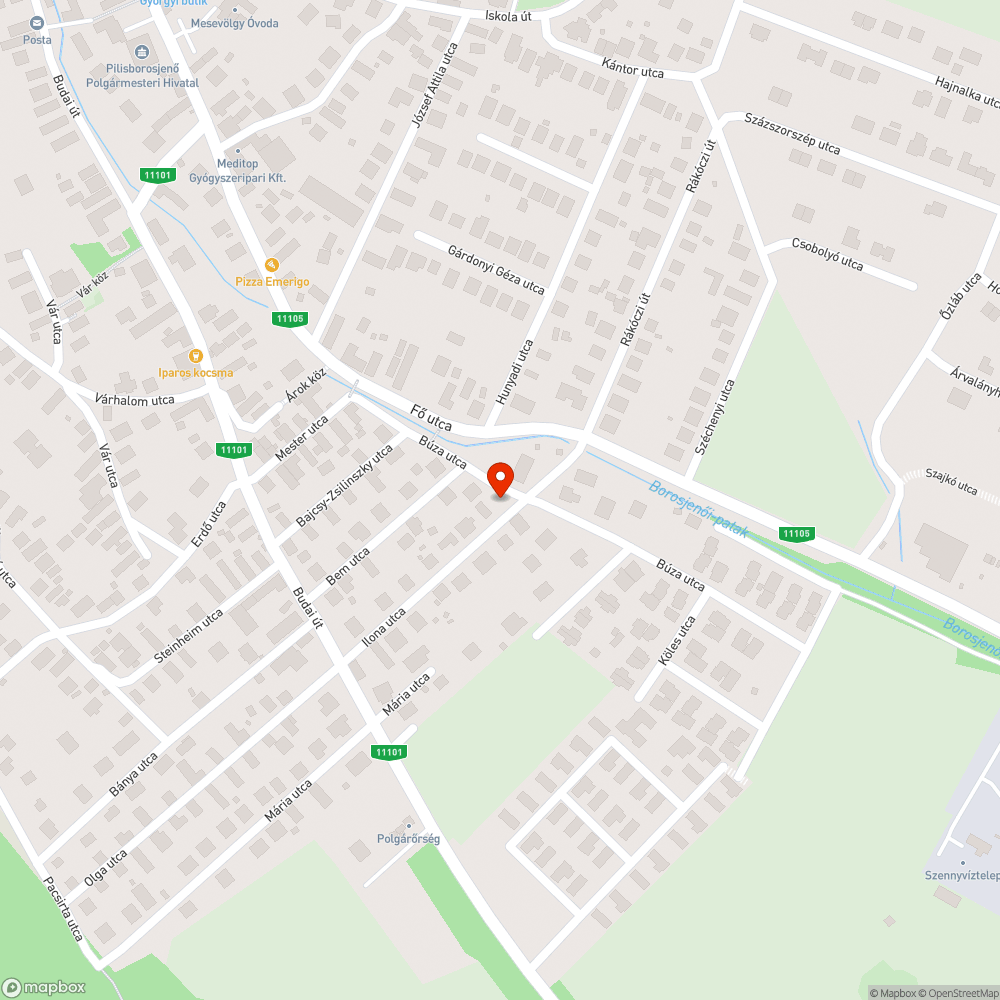 Telefonvezeték lóg bejelentés helye