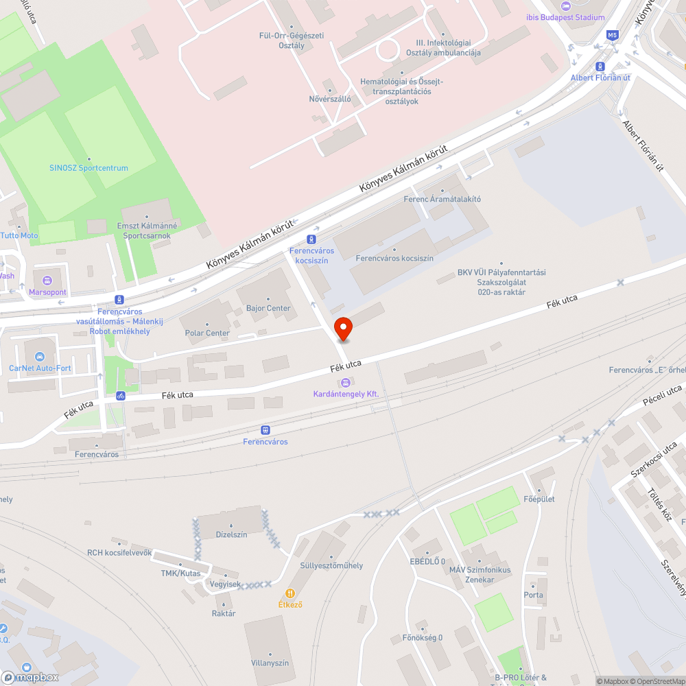 Szemetes járda bejelentés helye