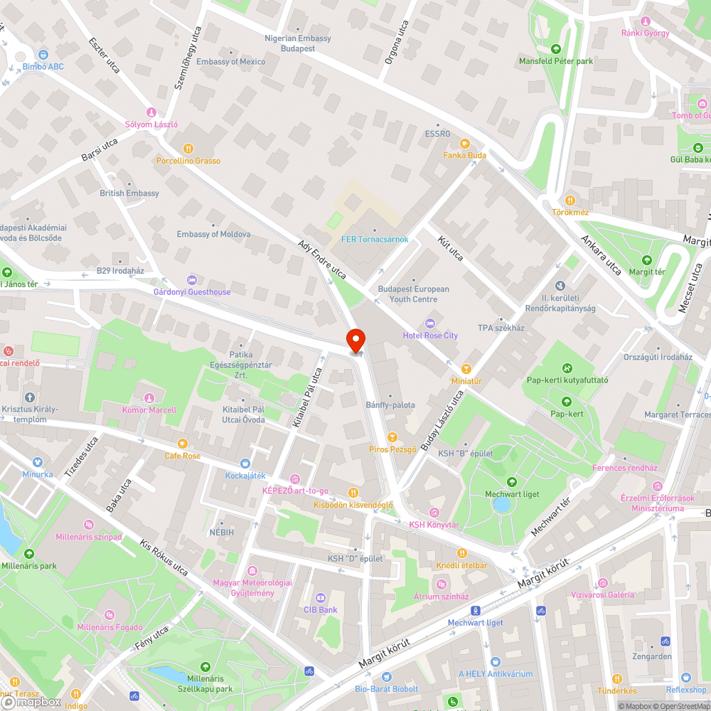 Hiányzó/kidöntött poller bejelentés helye