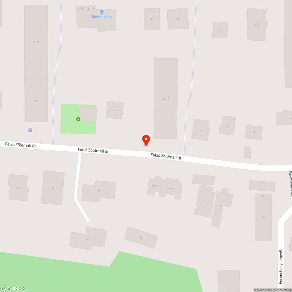 Egy kő hiányzik a gyalogútról bejelentés helye