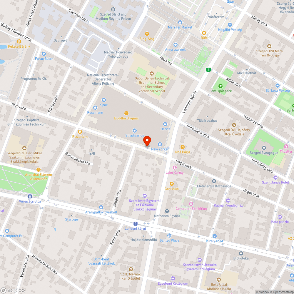 Alacsony tábla, megdőlt oszlop bejelentés helye