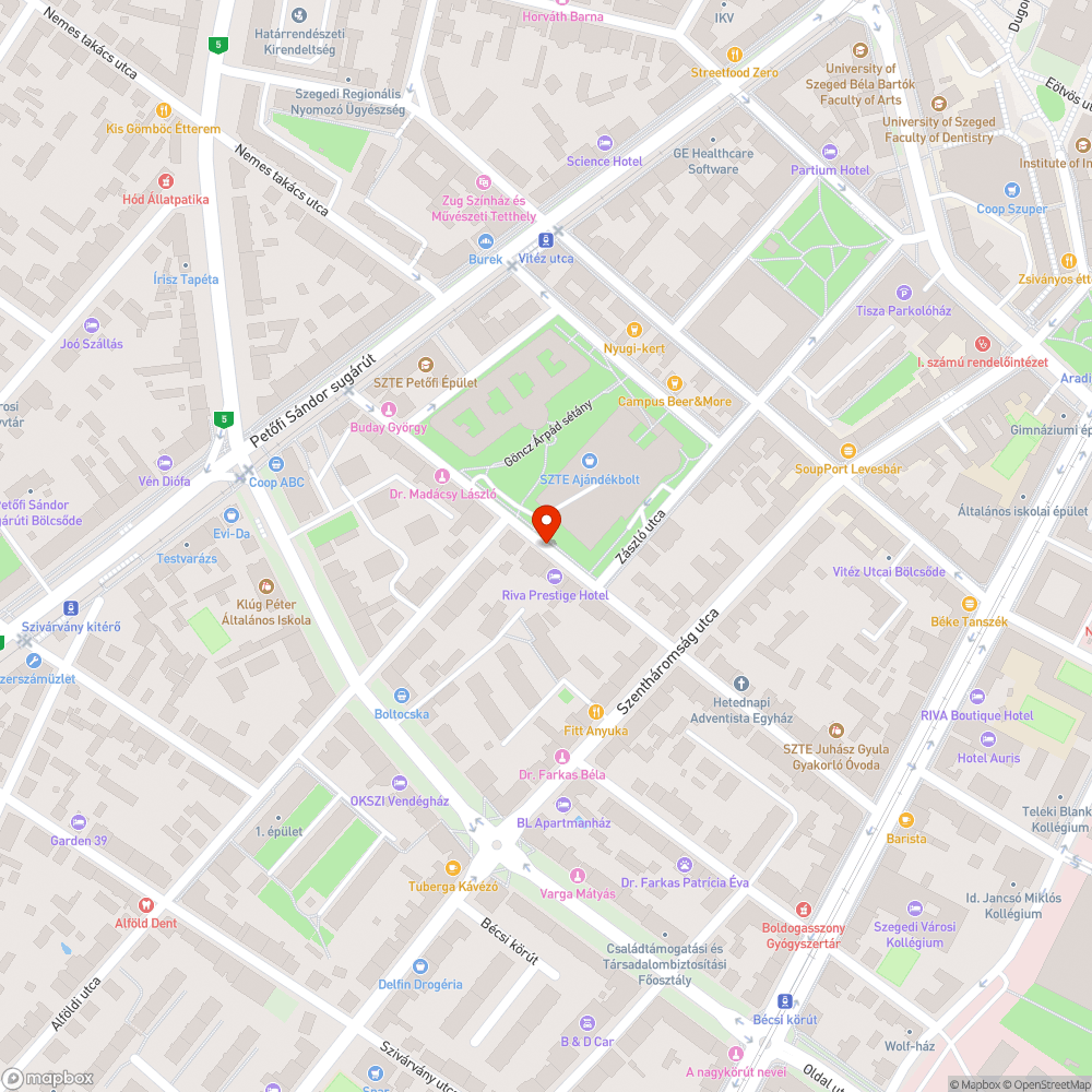 Aszfalt-tömbök a fa tövében bejelentés helye