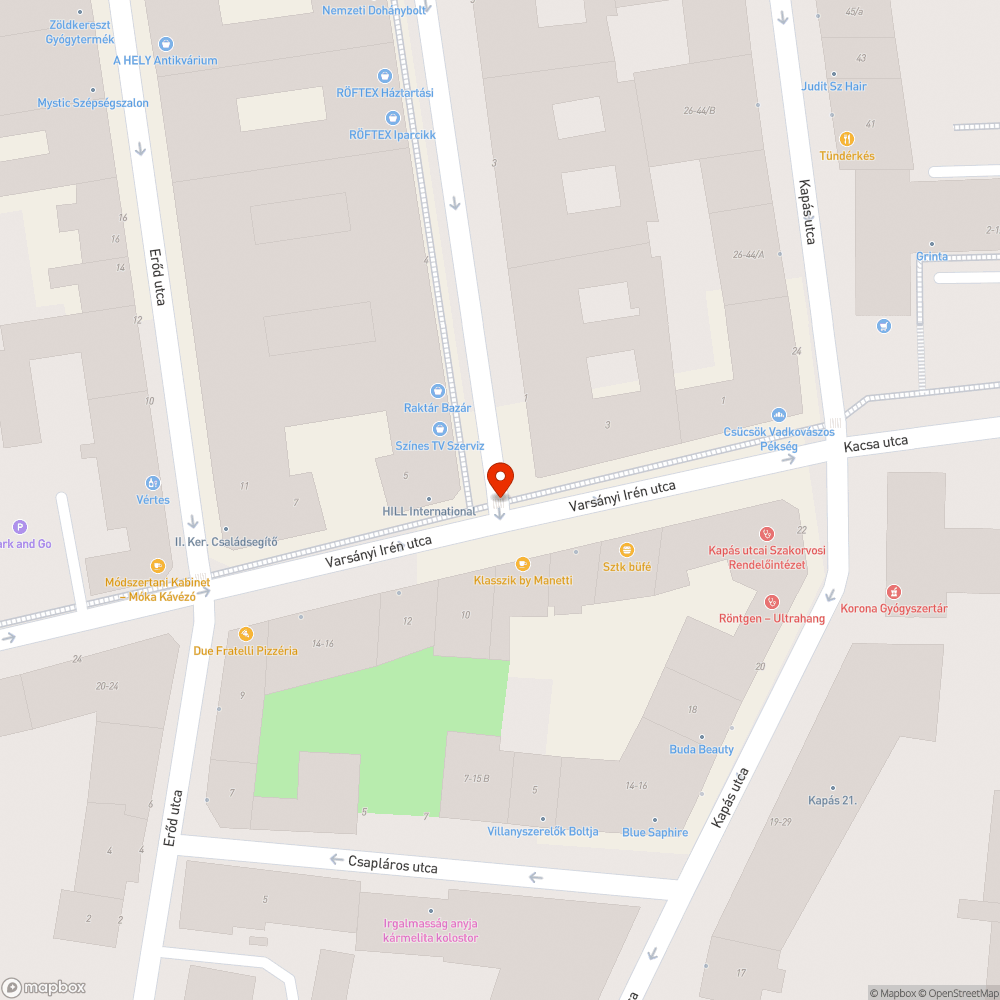 Hiányzó kiegészítő tábla bejelentés helye