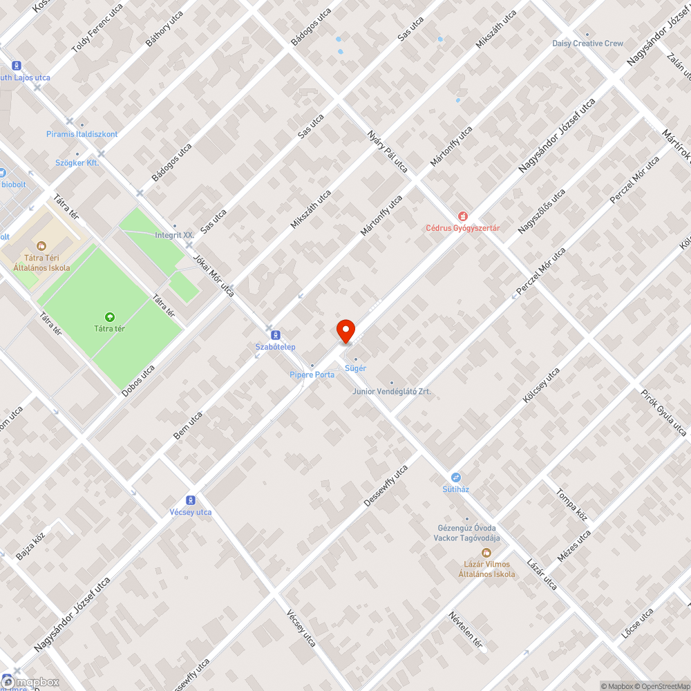 Hiányzó fényterelő bejelentés helye