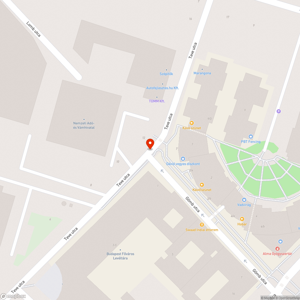 Elfordult táblák bejelentés helye