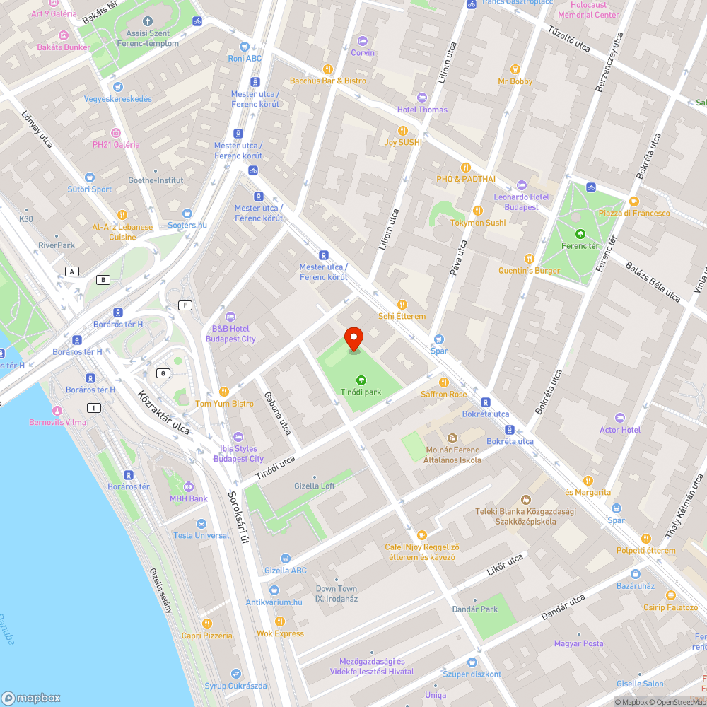 Tinódi játszótéren széttört üvegdarabok bejelentés helye