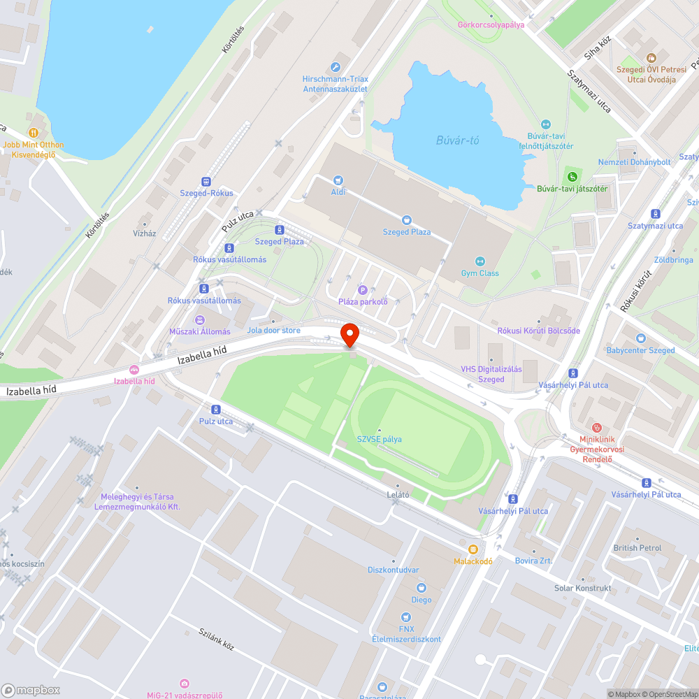 Megdőlt, elforgatott táblák bejelentés helye