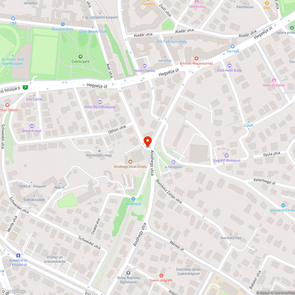 Otthagyott oszlop bejelentés helye