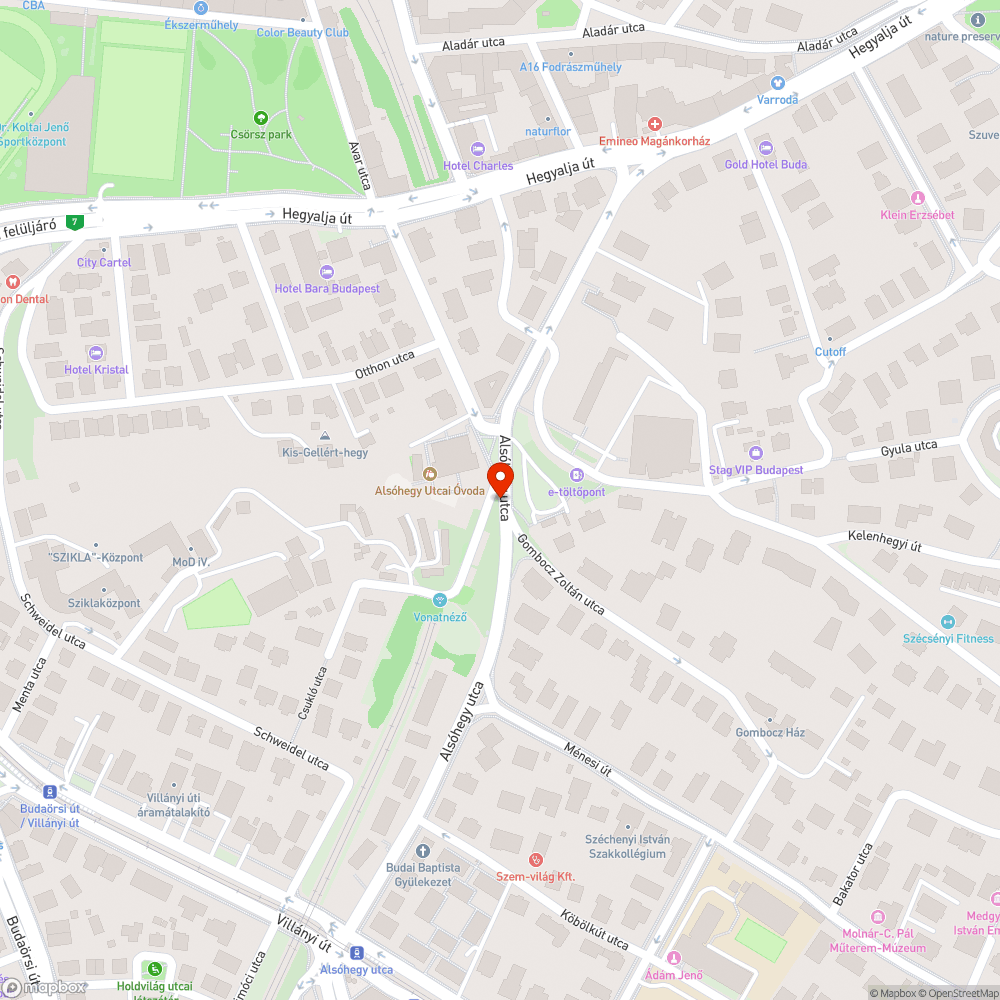 Otthagyott oszlop bejelentés helye