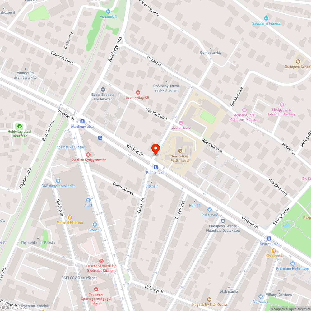 Otthagyott oszlop bejelentés helye