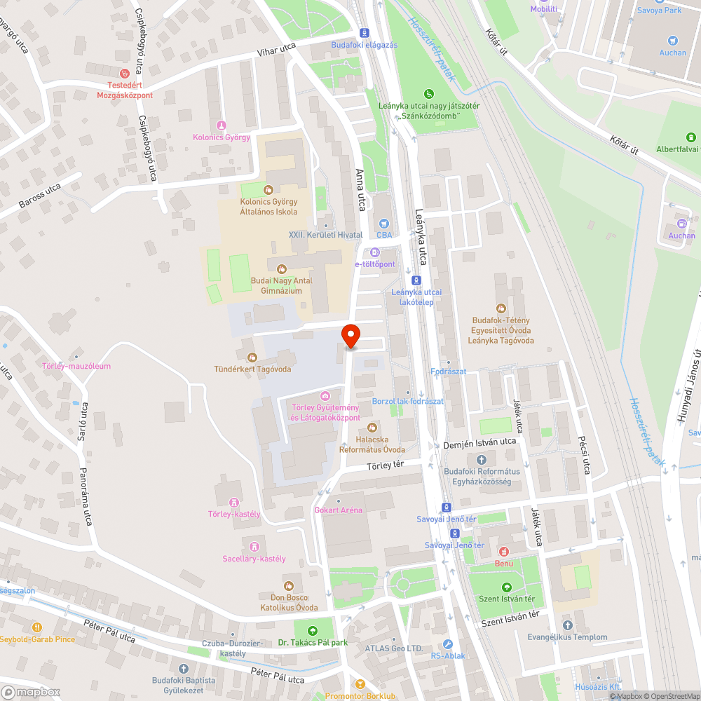 Negyedik éve bejelentés helye