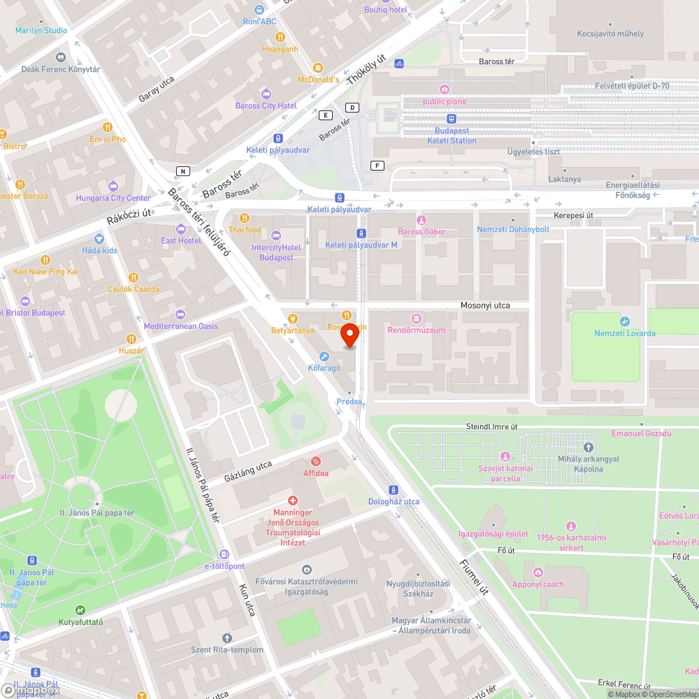 Tönkrement fedlap bejelentés helye