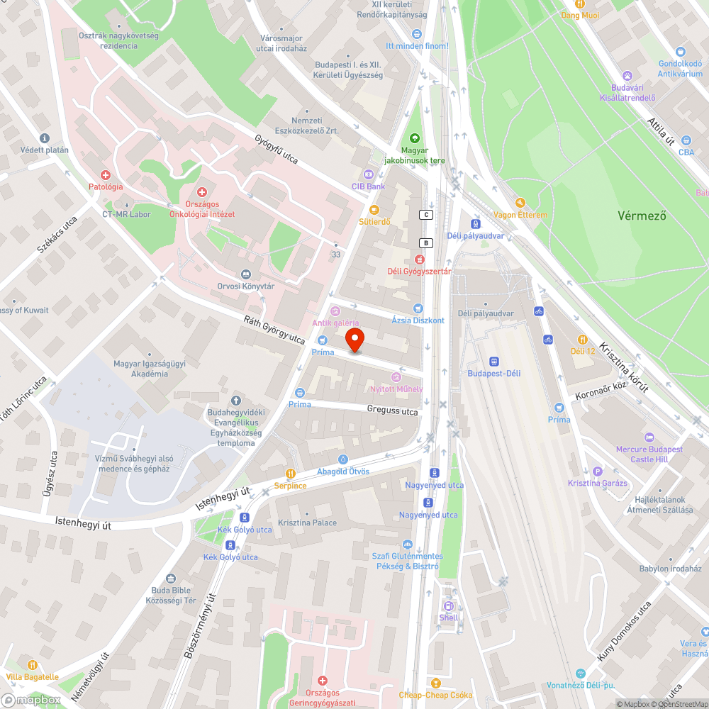 Elporladt keret bejelentés helye