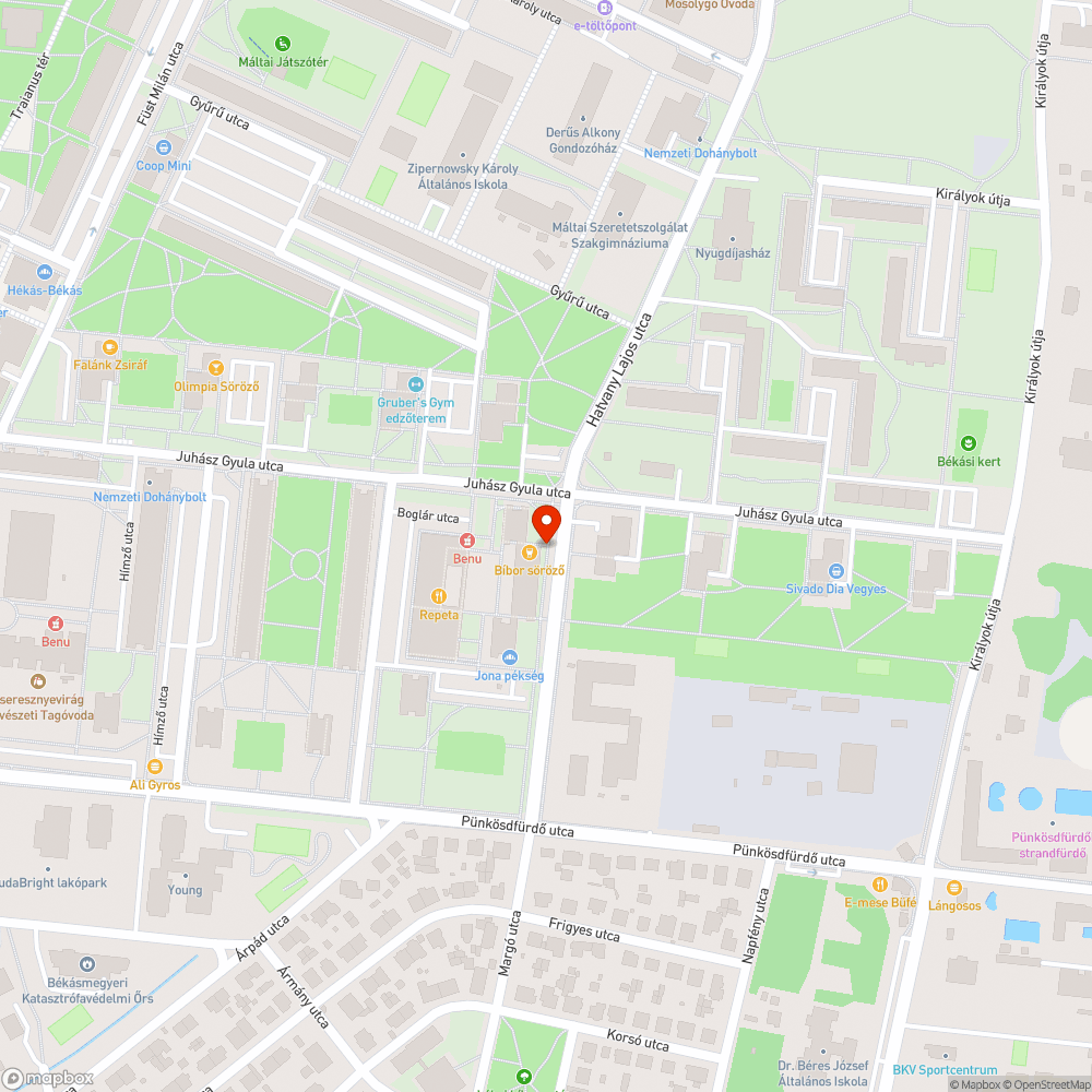 Betontömb a bokorban bejelentés helye