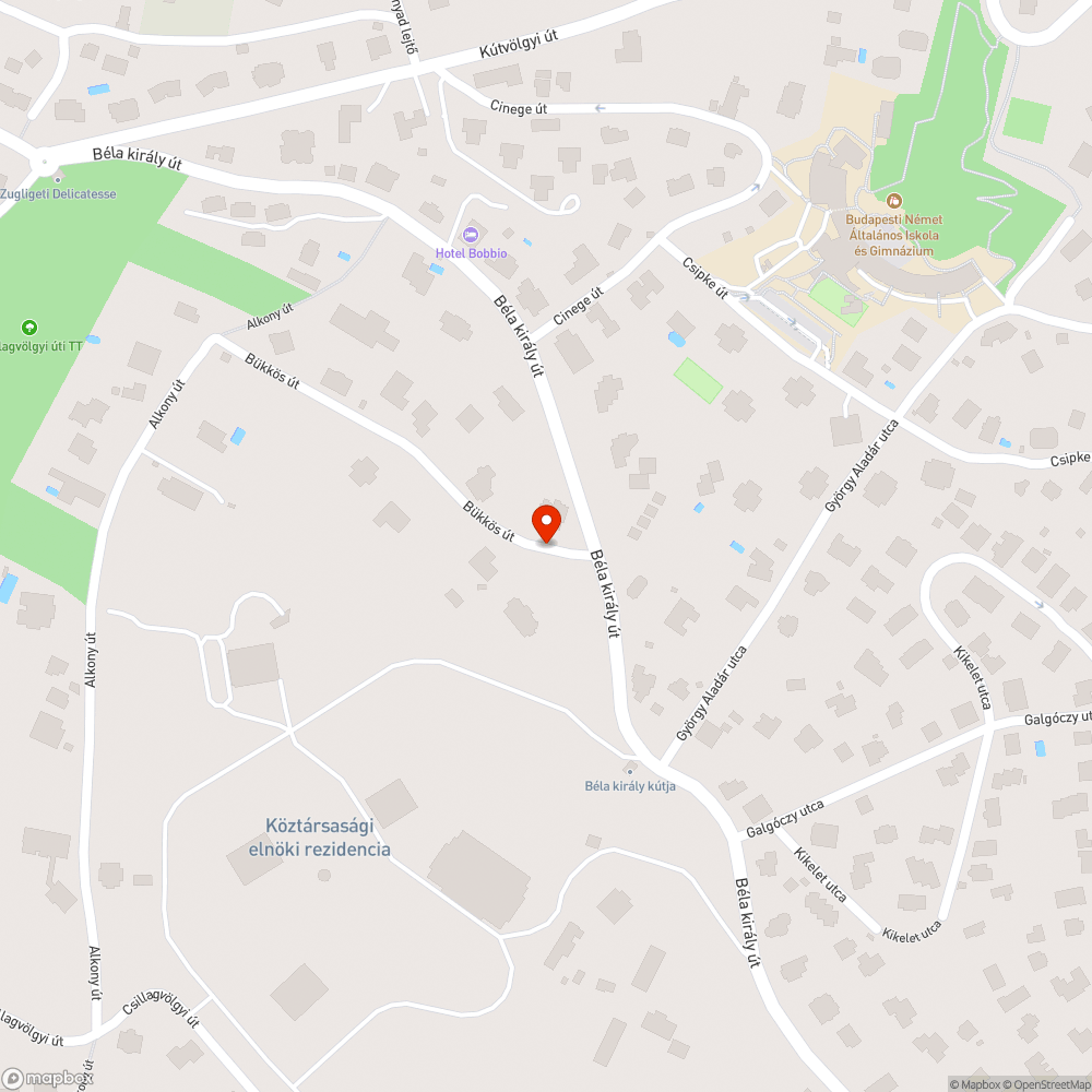 Balesetveszélyes padka bejelentés helye