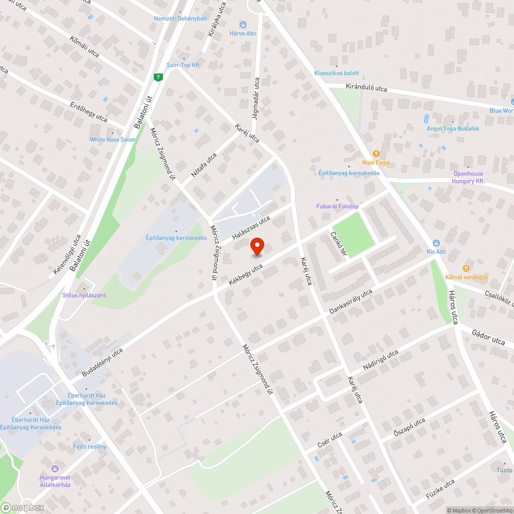 Átmenő forgalom bejelentés helye