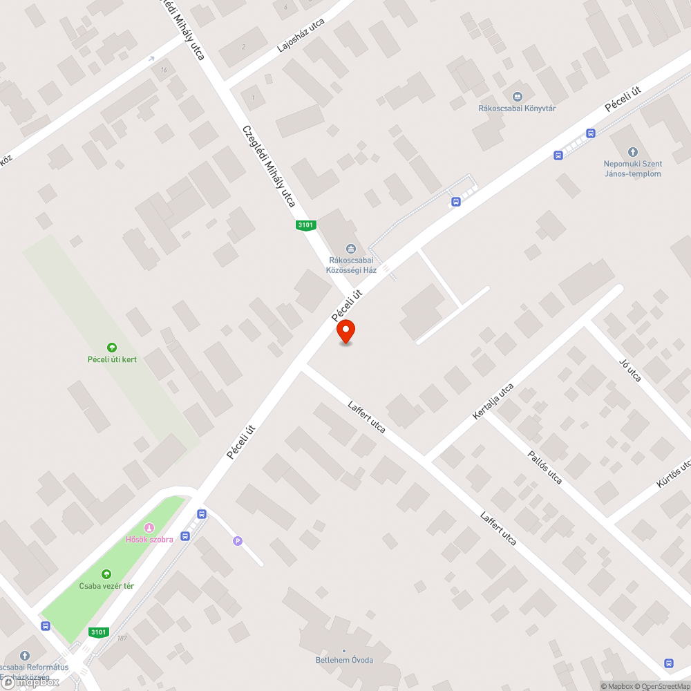 Kiálló veszélyes csavarok bejelentés helye