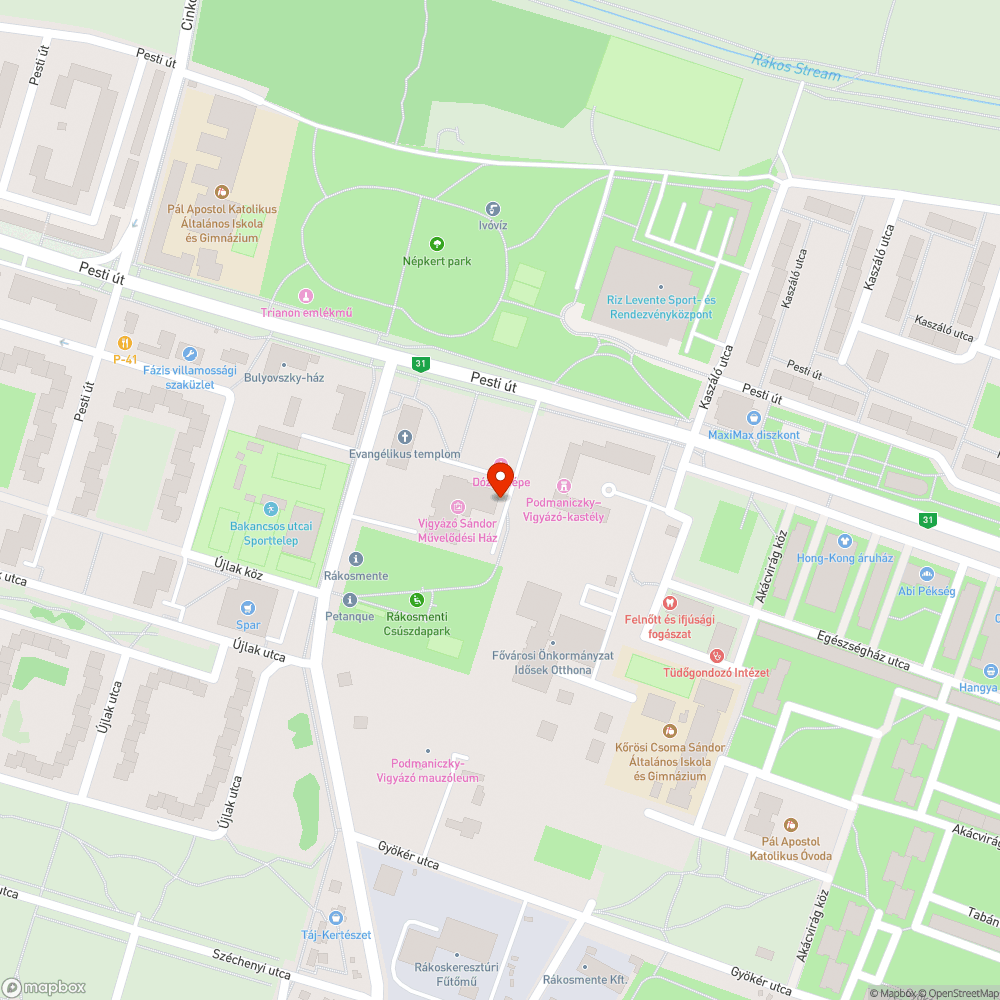 Munkaárok szakszerűtlen elkerítése bejelentés helye