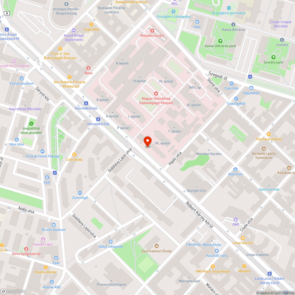 Tönkrement fedlap bejelentés helye