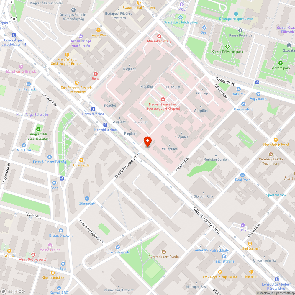 Graffitis közműszekrény bejelentés helye