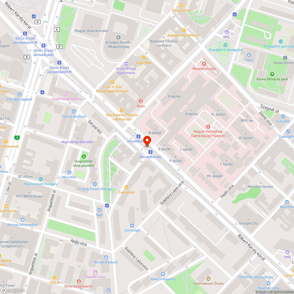 Graffitis közműszekrény bejelentés helye