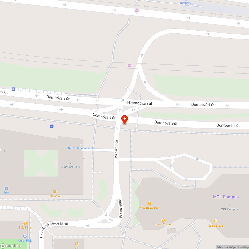 Aluljáró akadálymentes megközelítése bejelentés helye