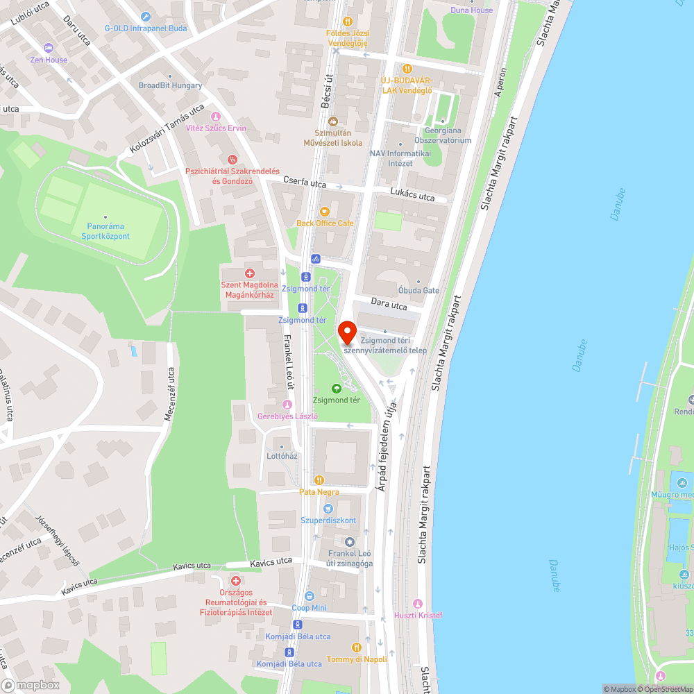 Veszélyes, fákon lógó üvegek bejelentés helye