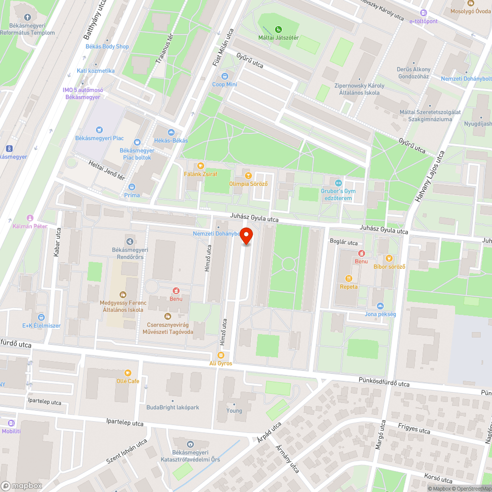 Letakarva bejelentés helye