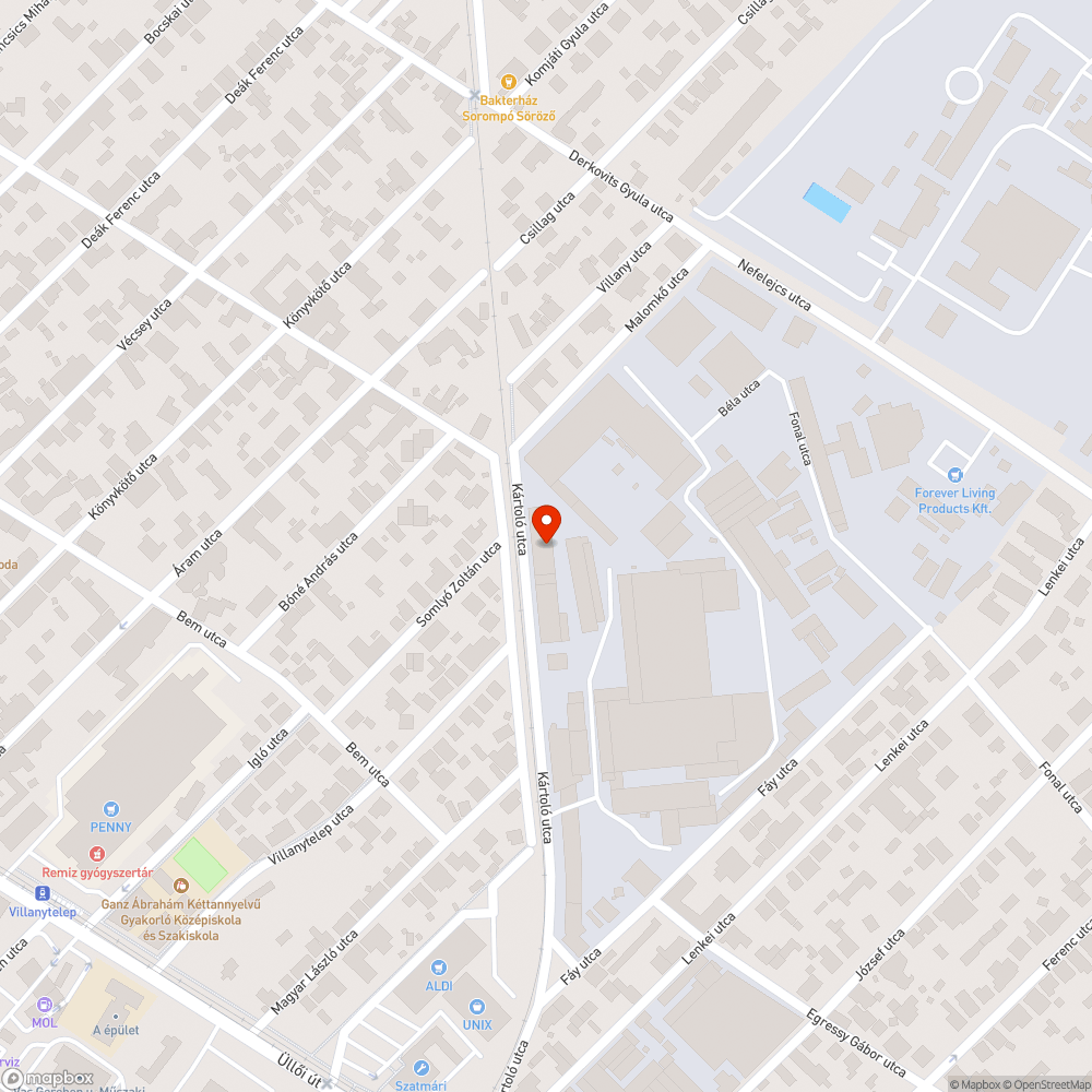 Egy kupac szemét zsákokban! bejelentés helye