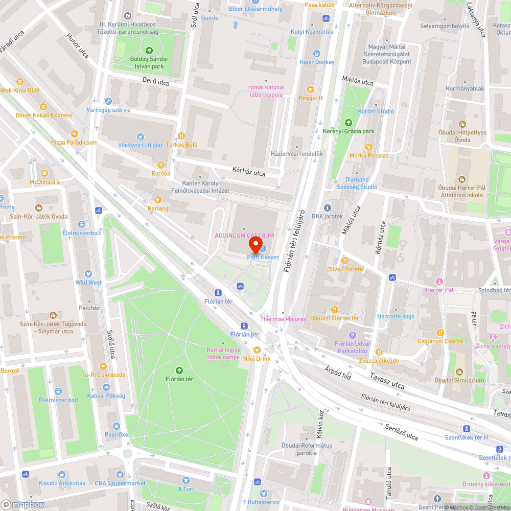 Patkányok a környéken bejelentés helye