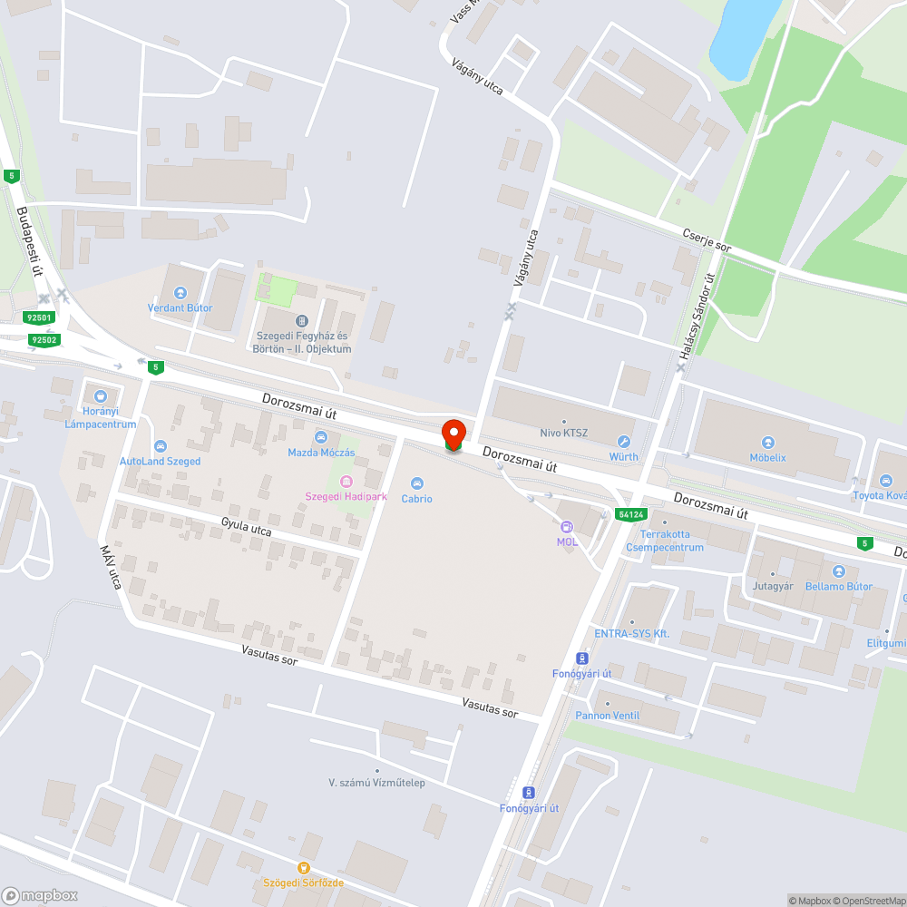 Szél dönötte közúti tábla bejelentés helye