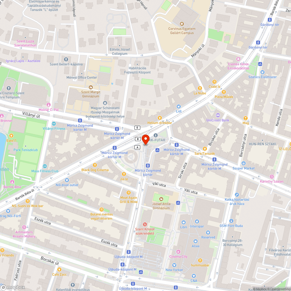 Csattogó fedlap bejelentés helye