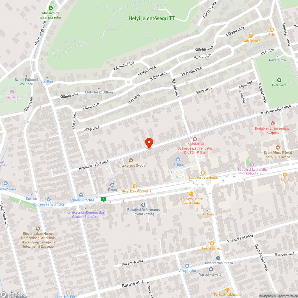 Billegő fedlap bejelentés helye