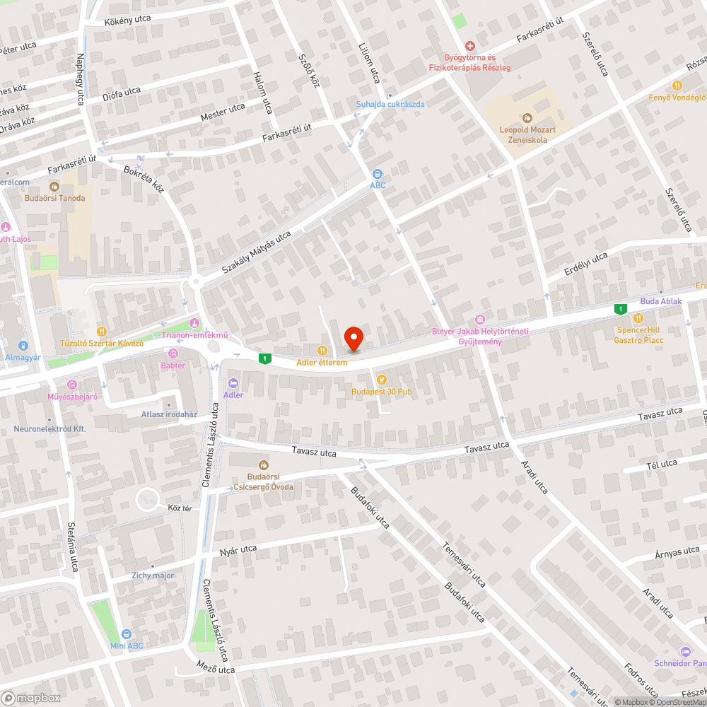 Lógó kábel és üres oszlop bejelentés helye