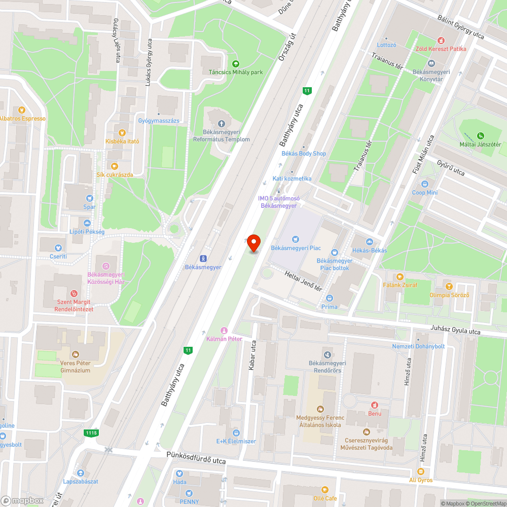 Matricák a táblán bejelentés helye