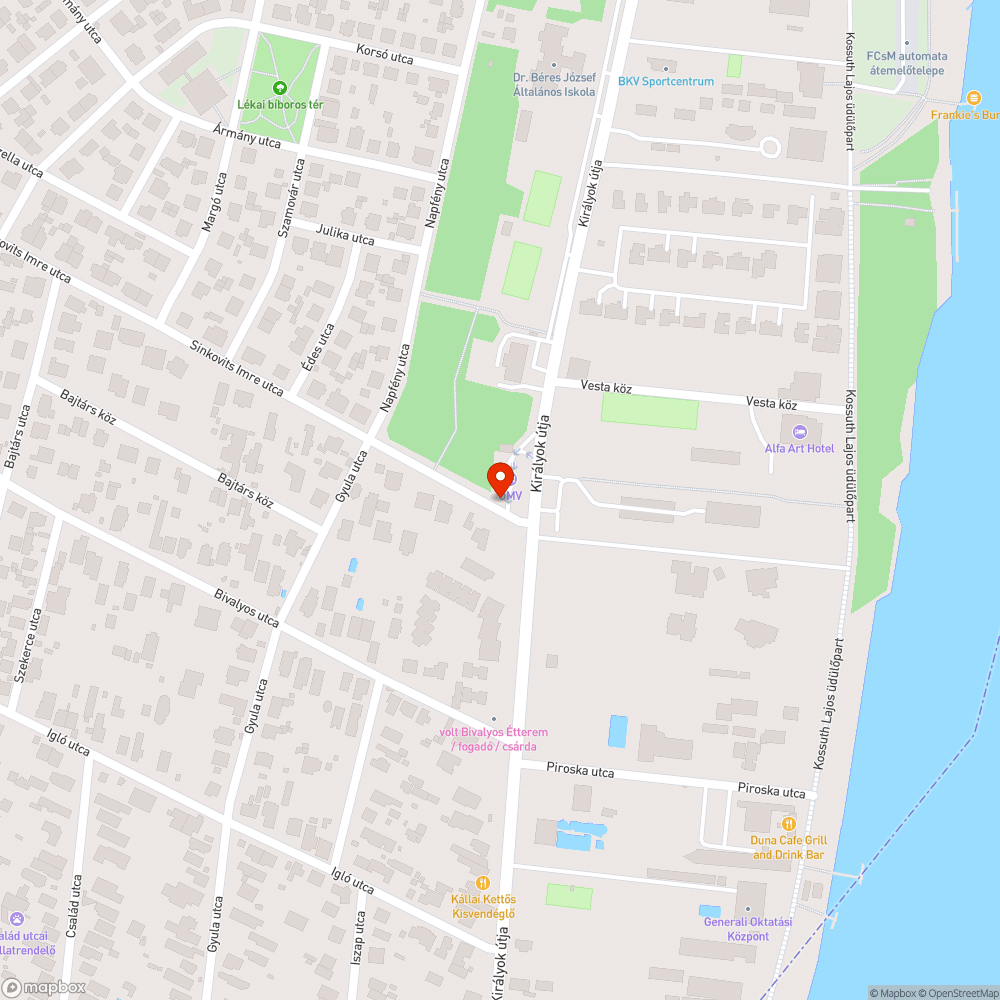 Leszakadt ág bejelentés helye